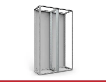 Middle bar for mild steel double-door floor-standing enclosures (MCD range)